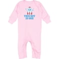 thumbnail image 2 of Inktastic 1st Birthday Boy Rocket Ship Baby Romper Coveralls, 2 of 4