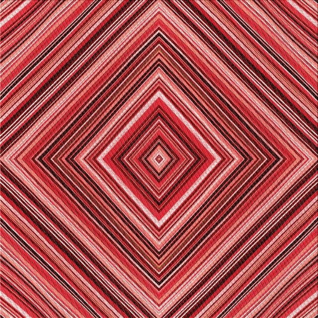 Ahgly Company Tapis d'Intérieur Lavable en Machine Carré Rouge, 4 Pieds Carré