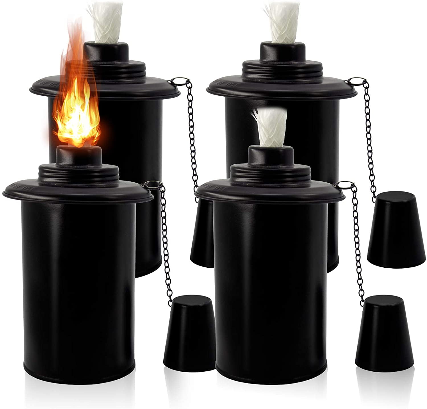 Torch Canisters, Citronella Outdoor Torches, Citronella Torches for