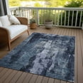 thumbnail image 6 of Addison Rugs Chantille Indoor/Outdoor Transitional Modern Navy Washable Rectangle Rug, 2'6" x 3'10", 6 of 6