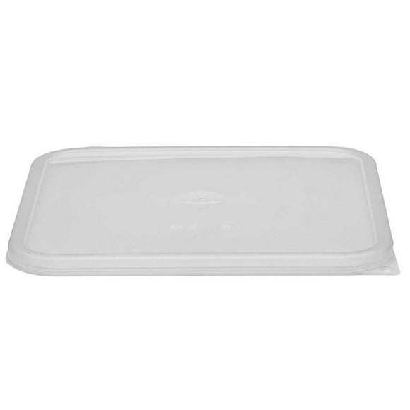 Cambro SFC12SCPP190 CamSquare® Cover for 12, 18, & 22 qt CamSquare® Clear Containers - Polyethylene, Translucent- Case of 6