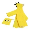 thumbnail image 2 of Jacenvly New Rainwear for Kids Toddler Kids Baby Girls Solid Color Rainwear Children Raincoat Waterpoof Rain Hooded Jacket Coat Pocket Quick Drying Raincoats for Children Yellow 5 Years, 2 of 11