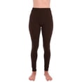 thumbnail image 2 of Ultra Soft High Rise Waist Full Length Basic Leggings, 2 of 5