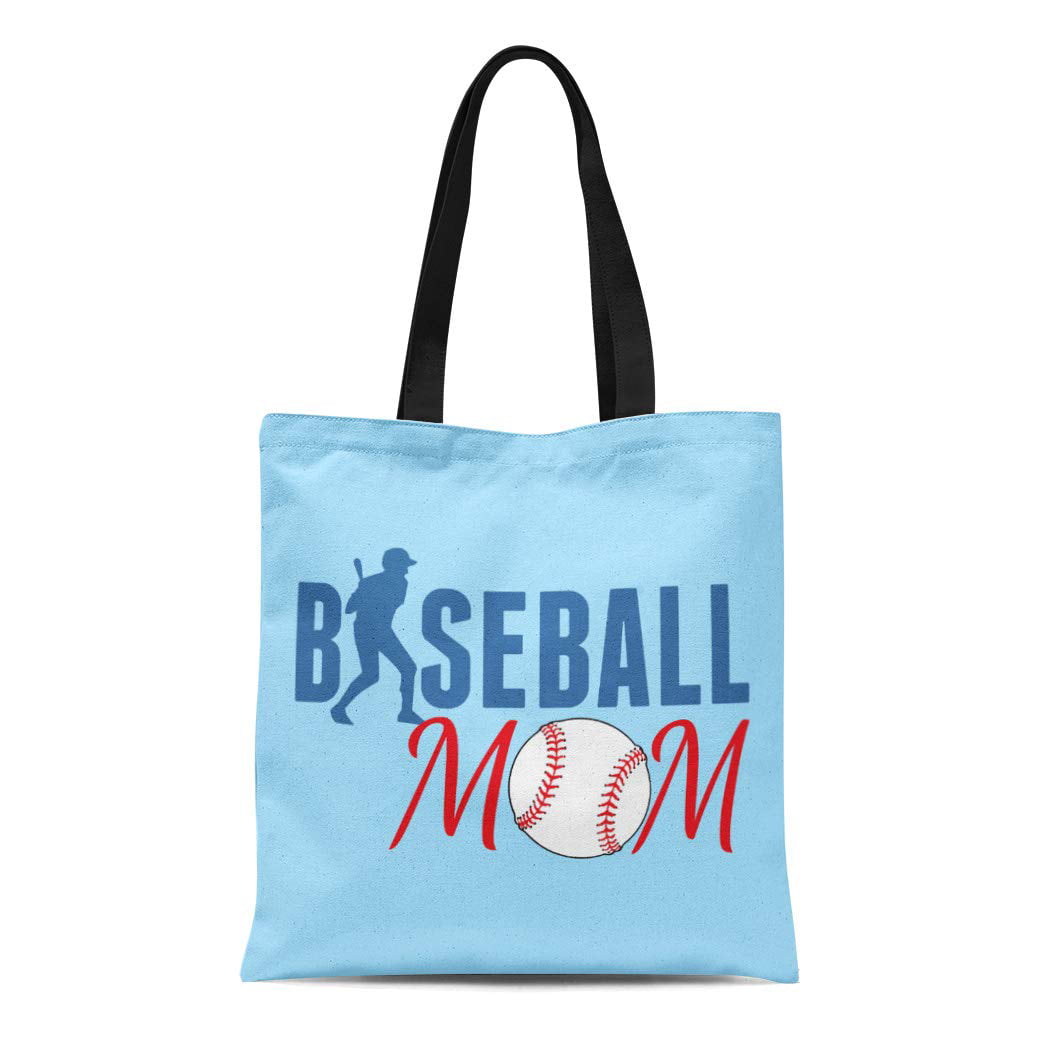 Personalized Baseball Or Softball Mom Tote Bag  CustomFeeling