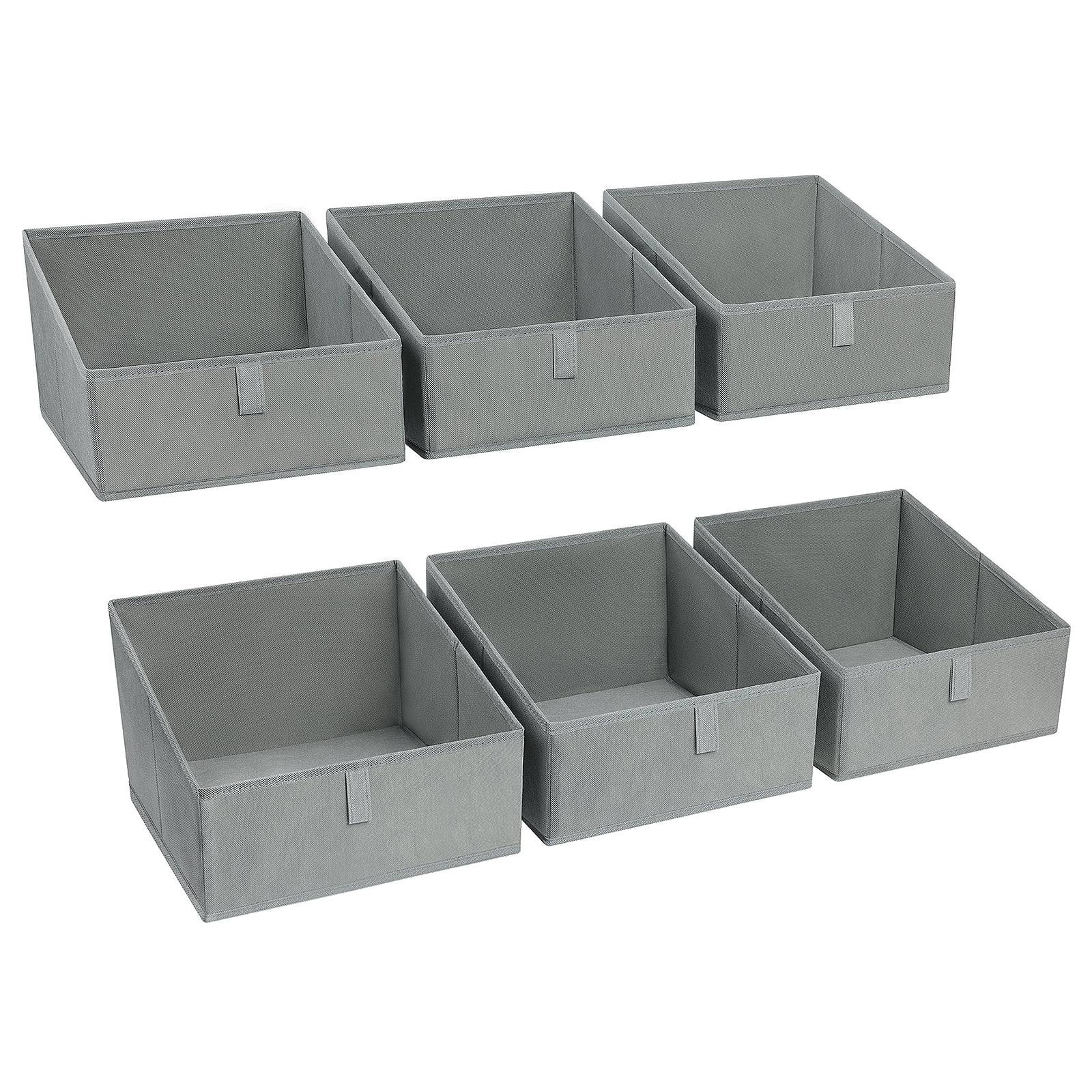 Gray Flexible Organizer Storage Box Set of 2 pcs Agbox