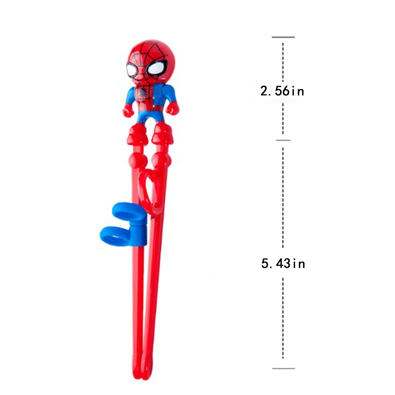 Spiderman Children Learning Chopsticks Training Chopsticks Easy to