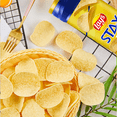 thumbnail image 4 of Lay's Stax Mesquite Barbecue and Original Flavored Potato Crisps Crunchy Delicious Chips Snacks for Kids Adult Lunchbox Halloween Trick or Treats Birthday Party Gifts - Pack of 2, 4 of 7