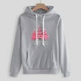 thumbnail image 4 of LYXSSBYX Sweatshirts for Women 2 Piece Set Women's Casual Christmas Printed Hooded Drawstring Loose Long Sleeve Sweatshirt Tops and Long Pants Set Suits, 4 of 4
