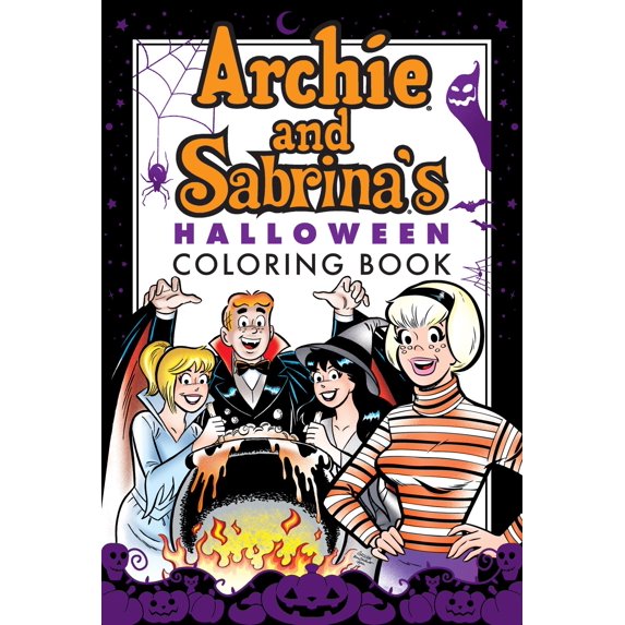 Pre-Owned Archie & Sabrina's Halloween Coloring Book (Paperback) 1682557898 9781682557891
