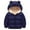 Dark Blue, variant on Savings Clearance 2024! TAGOLD Kids Coats Winter Children's Lamb Velvet Cotton-padded Rabbit Ears Padded Baby Cotton-padded Jacket