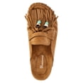 thumbnail image 4 of No Boundaries Women's Fringe Slip On Moccasin, 4 of 9