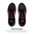 thumbnail image 4 of Brooks Women’s Ghost 16 Neutral Running Shoe - Black/Pink/Yellow - 10 Medium, 4 of 5