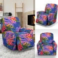 thumbnail image 4 of Housse de Fauteuil Inclinable Motif Fleur Tropicale TF025, 4 of 4