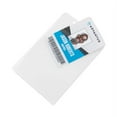 thumbnail image 5 of PVC-Free Badge Holders, Vertical, Clear 3.5" x 5.13" Holder, 3.13" x 4.13" Insert, 50/Pack | Bundle of 10 Packs, 5 of 6