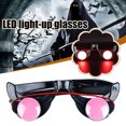 thumbnail image 3 of LED glasses with luminous glow, funny red eyes, Halloween cosplay accessories, 3 of 3