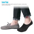 thumbnail image 4 of TSV 12pairs No Show Invisible Boat Socks, Low Cut Boat Line Socks, Polyester Loafer Ankle Socks, 4 of 8