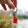 thumbnail image 5 of Heart Keychain for Couples Boyfriend Girlfriend Lego Key Chain  Valentine's Day Gifts Stuff Presents, 5 of 5
