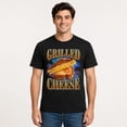 thumbnail image 2 of Grilled Cheese Graphic T-Shirt, Retro Food Lover Tee, Unisex Classic Fit, 2 of 9