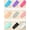 Multicolor1, variant on LJing Hanging Silicone Heat Resistant Mat & Hair Straightener Storage Bag Combo, Mini Travel Cosmetic Organizer for Flat Iron, Curling Iron, Salon Tools & Makeup Brushes