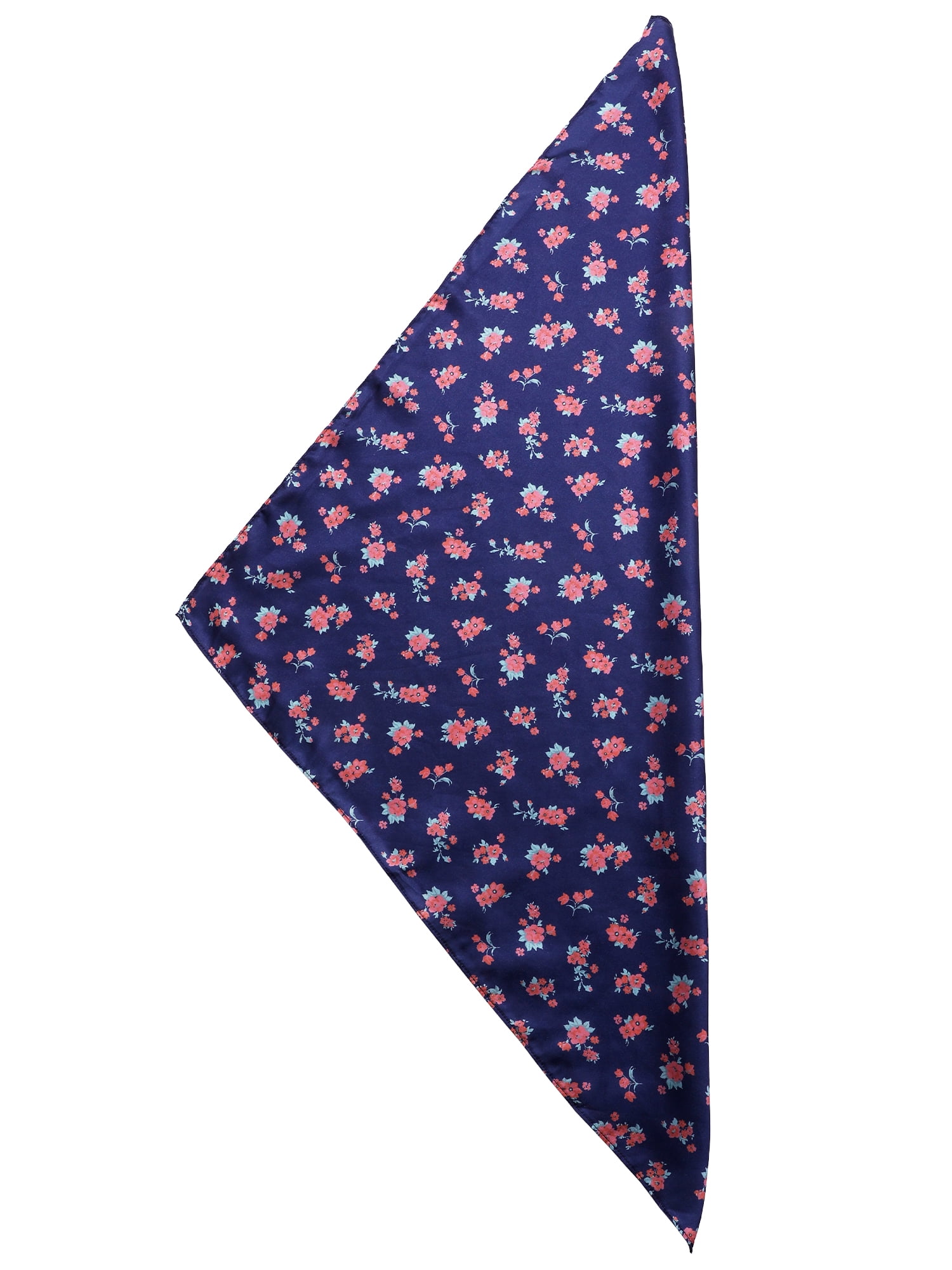 Celebrity Pink Women's Blue Flower Fashion Hair Scarf