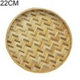 thumbnail image 1 of PENGXAING Bamboo Sieve Home  Shape Handmade Bamboo Weaving Sieve Fruit Tea Basket Storage Organizer, 1 of 6