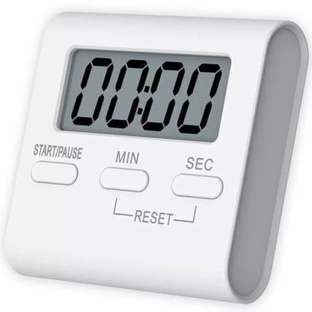 Ogetok Kitchen Timer Magnetic Digital Timers Loud Alarm Kitchen Timers for Cooking Upgrade Silent Classroom Timer for Kids (not excluding battery)