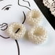 thumbnail image 3 of 2 piezas de coleteros elásticos con perlas para el pelo, accesorios para el cabello para mujer, 3 of 5