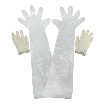 Allen Company Field Dressing Gloves 2-Pack Polyethelene Deer