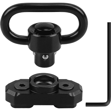 Sling Swivel Mount Adjustable 1.25" Traditional Sling Mount for 1 Point Sling