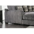 thumbnail image 2 of Contemporary Modular Sectional L-Shaped Left Chaise Sectional Gray Chenille Living Room Furniture Couch Sofa Lounge Guest, 2 of 7