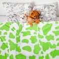 thumbnail image 5 of Green Throw Blankets Fleece Soft Blankets & Throws Super Soft Plush Blanket Twin Size, 5 of 5