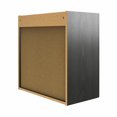 thumbnail image 2 of Systembuild Evolution Camberly Framed 24" Wall Cabinet, Graphite Gray, 2 of 9