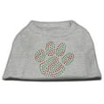 thumbnail image 3 of Christmas Pet Dog  Cat Shirt Rhinestone, "Holiday Paw", 3 of 11