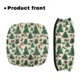 thumbnail image 2 of Jiueut Christmas Tree Medical Rollator Walker Seat & Back Cat Covers for Seniors 2 Pack Outdoors and Street Rollator Walker Accessories Seat Cushion Walker Seat Covers for Ladies, 2 of 7