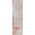 thumbnail image 2 of Addison Rugs Mayfield Premium Machine Washable Transitional Geometric Salmon Runner Rug, 2'3" x 7'6", 2 of 6