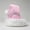 Pink, variant on Sakuulaan Velvet Santa Hat for Women, Rhinestone Crown Faux Fur Brim Pom Pom, Christmas Party Hat, 2 Colors, One Size