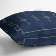 thumbnail image 4 of Silk Navy Outdoor Pillow by Kavka Designs, 4 of 5