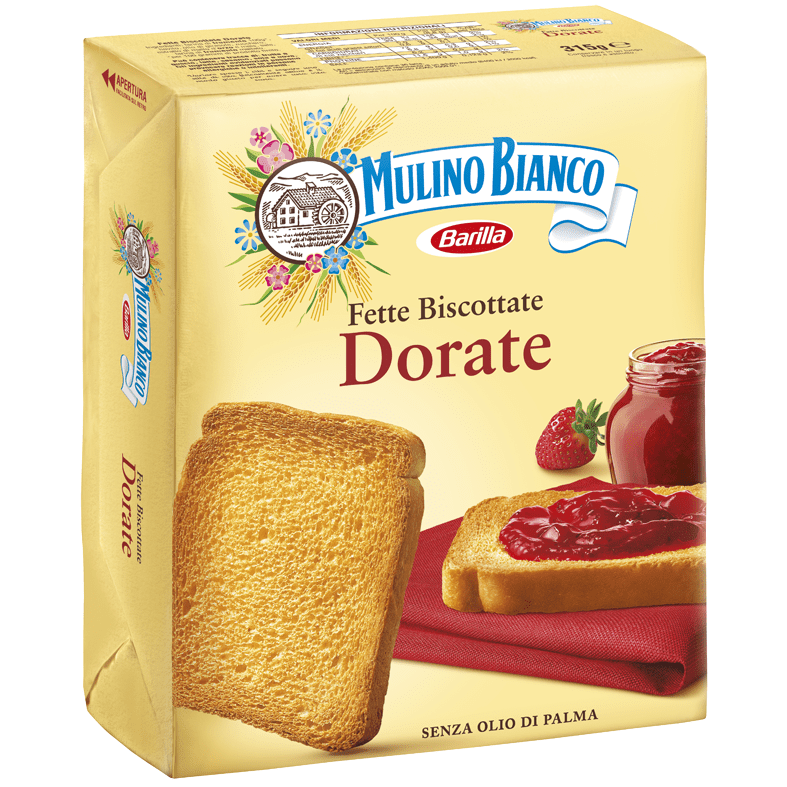 Golden Rusks Fette Biscottate Italian Toast by Mulino - 11 oz. - Walmart.com
