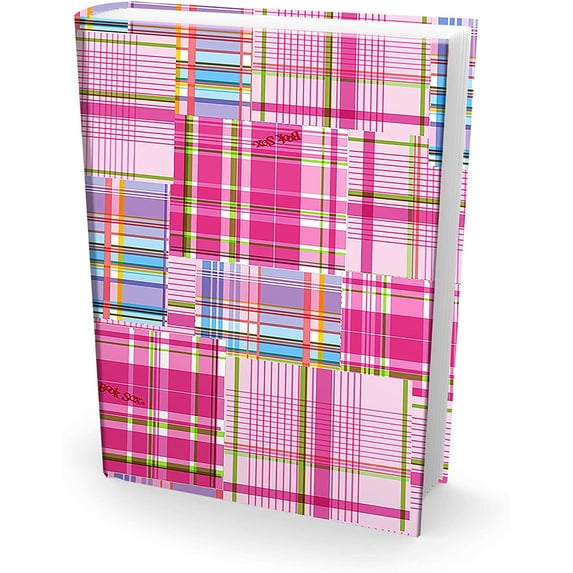 Easy Apply, Reusable Book Covers 1 Pk. Stretchable to Fit Most Hardcover Books (Colors, Shapes and Patterns Designs)