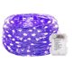 thumbnail image 1 of Luces de hadas enchufables USB con control remoto, 33 pies 100 leds, luces parpadeantes para dormitorio de Navidad Afortunado Sencillez, 1 of 5