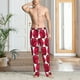 thumbnail image 2 of Balery Tulips Flowers Pantalones de pijama para hombre, pijama ultraligero, pantalón de descanso-X-Large, 2 of 6