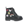 thumbnail image 2 of Wonder Nation Toddler Girls Combat Boots with Patches, 2 of 5
