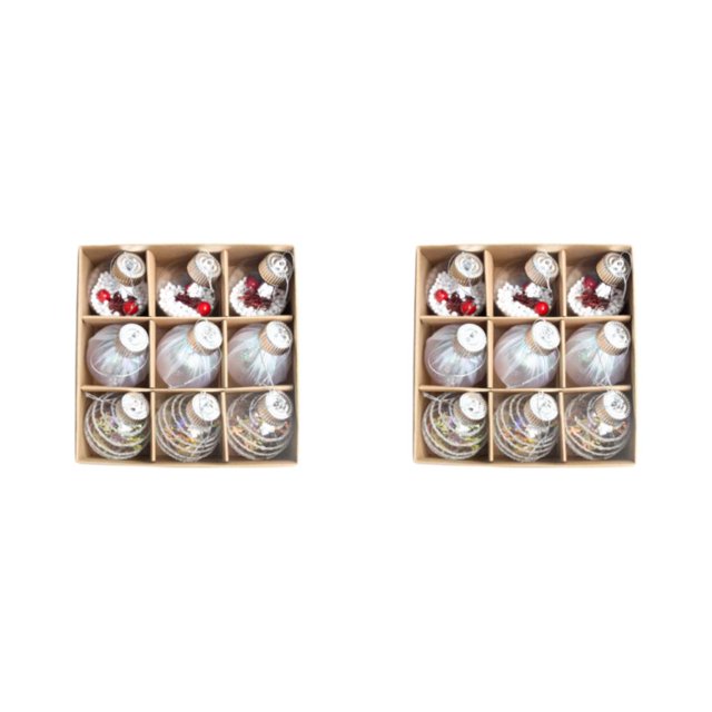 Ruiboury Festive Decorations For Merry Christmas Atmosphere Christmas Tree Decoration D 2Set