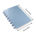 A5 Plain Colored Button Fastened Notebook – Versatile for Meetings ...