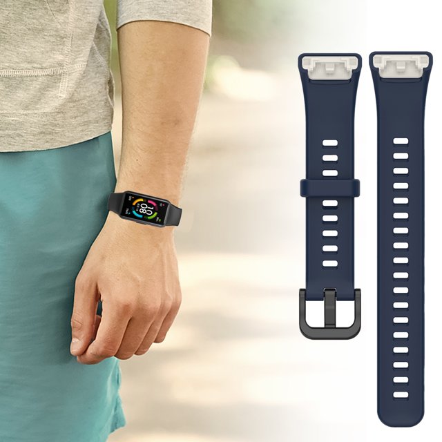 Gwong Electrónica Mira la correa para su sudor a prueba de sudor con la banda de reloj de deportes de hebilla para la pulsera de honor 6