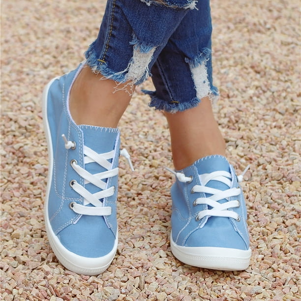 Shoes in blue colour sale