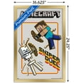 thumbnail image 3 of Minecraft - Sniper Duel Wall Poster, 14.725" x 22.375", Framed, 3 of 3