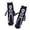 White, variant on Halloween Holding Hands Socks Novelty Socks with Bat Ghost Printed Funny Gifts for Adult, Couples, Friendship