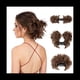 thumbnail image 3 of Pieza de Pelo de MoñO Desordenado, Peine Lateral, Clip en MoñO de Pelo, Postizo Updo Despeinado para Mujeres, Updo Despeinado Ajustable D, 3 of 5