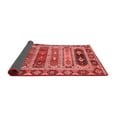 thumbnail image 2 of Ahgly Company Indoor Square Abstract Red Modern Area Rugs, 5' Square, 2 of 4